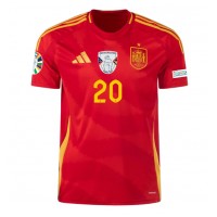 Camiseta España Pedri Gonzalez #20 Primera Equipación Eurocopa 2024 manga corta